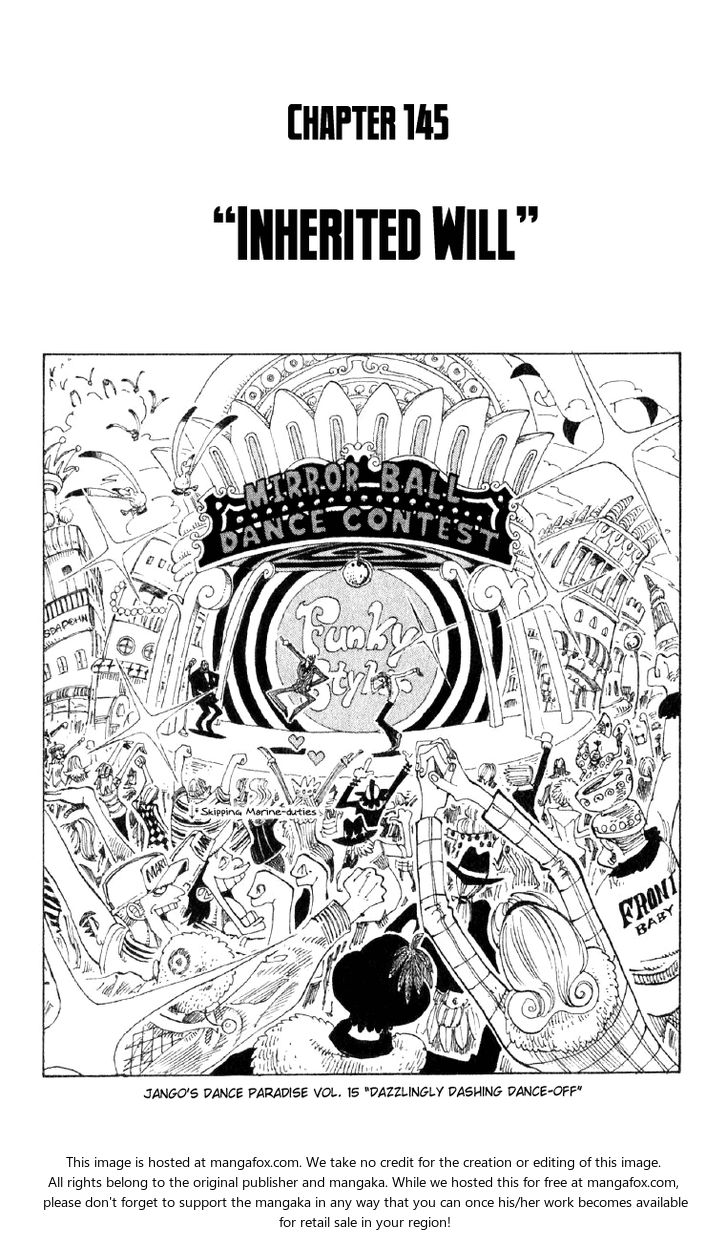 One Piece Vol.16 Chapter 145 page 1