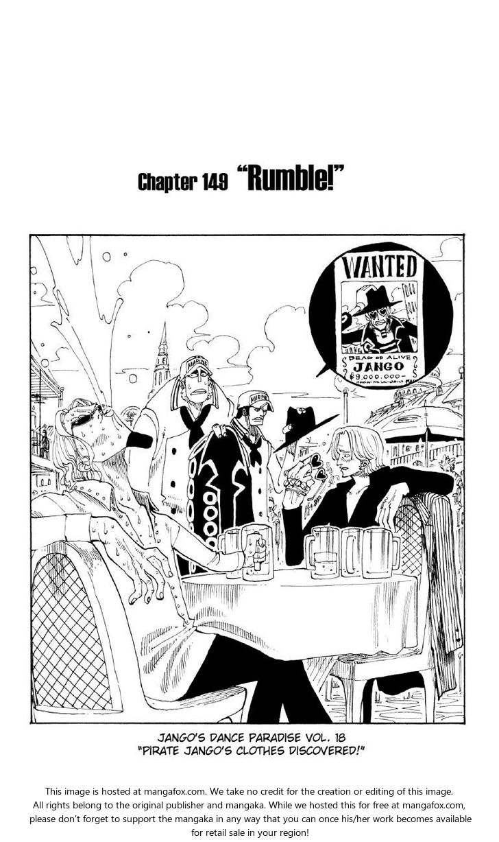 One Piece Vol.17 Chapter 149 page 1