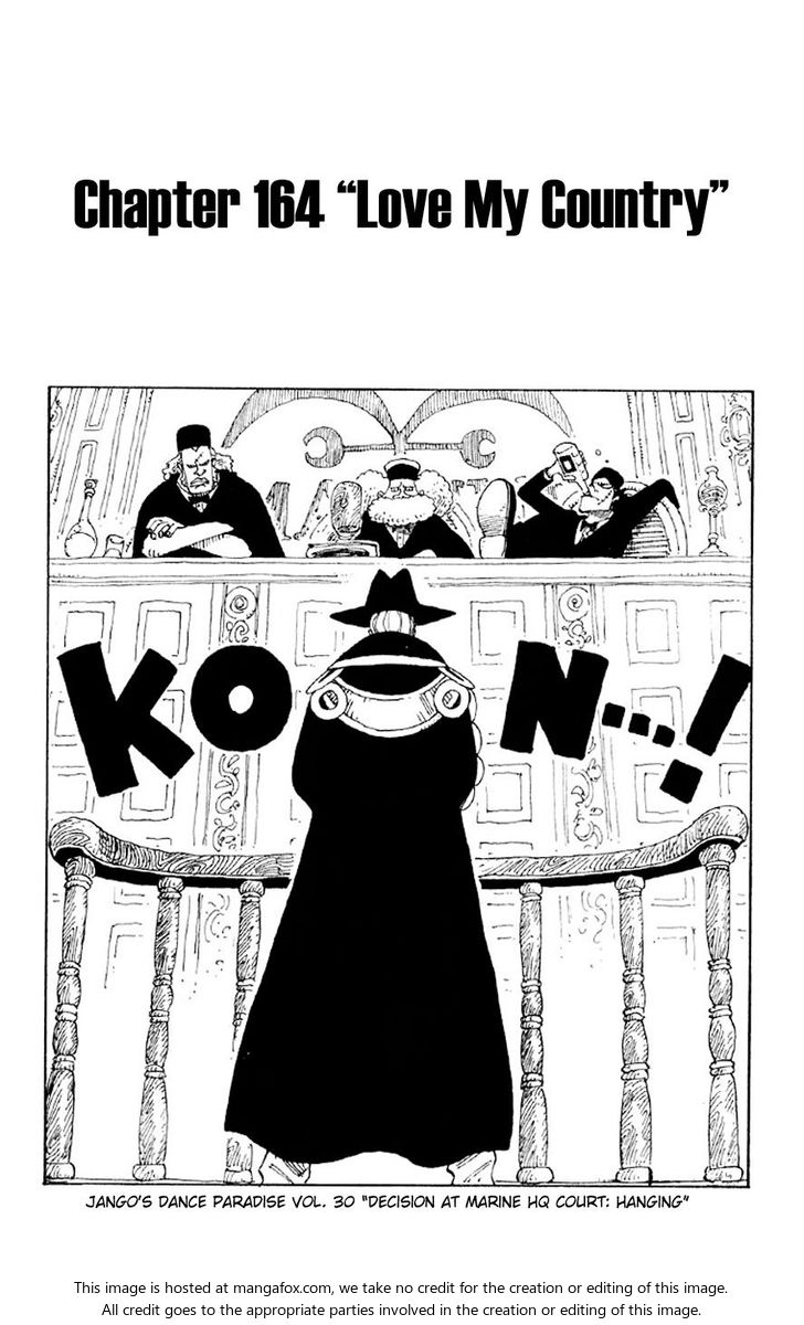 One Piece Vol.18 Chapter 164 page 1