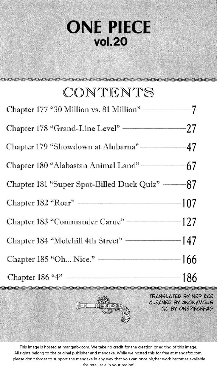 One Piece Vol.20 Chapter 177 page 6