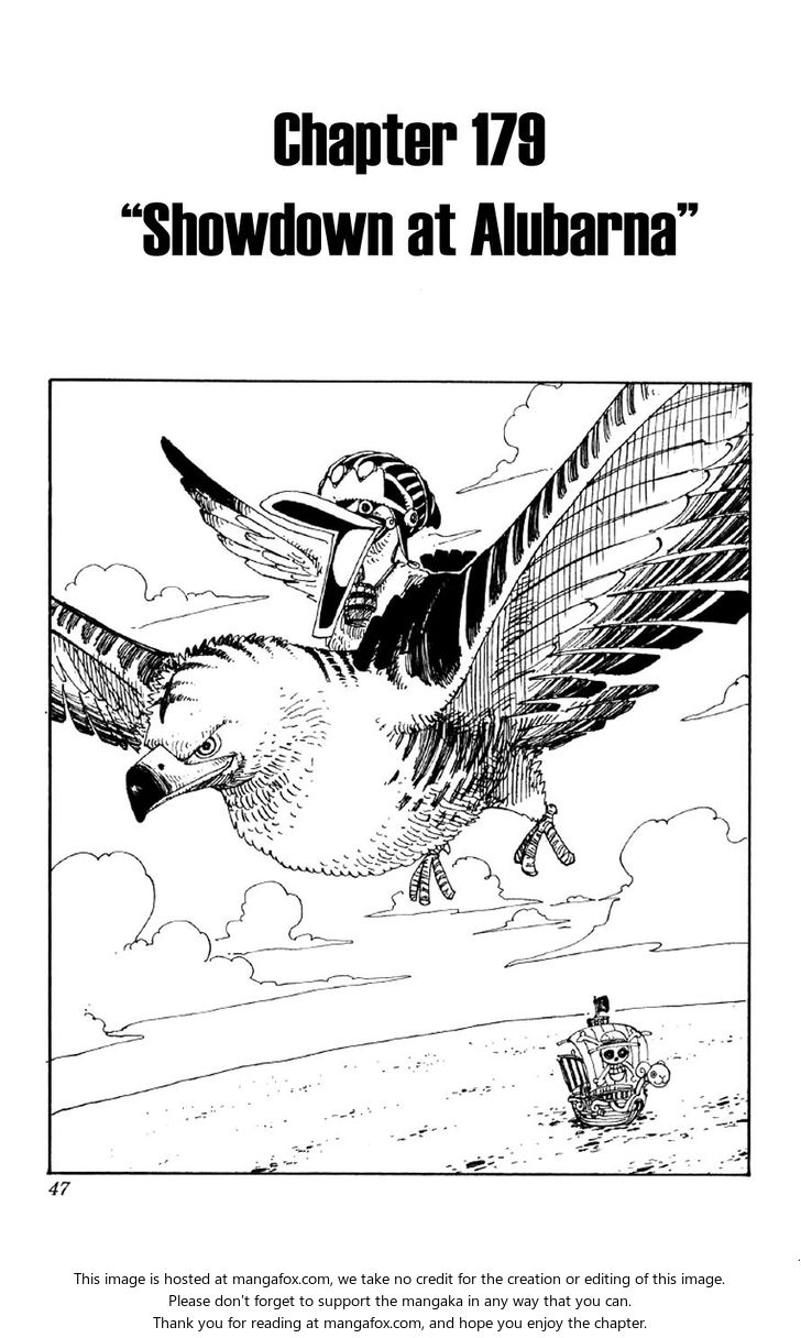 One Piece Vol.20 Chapter 179 page 1