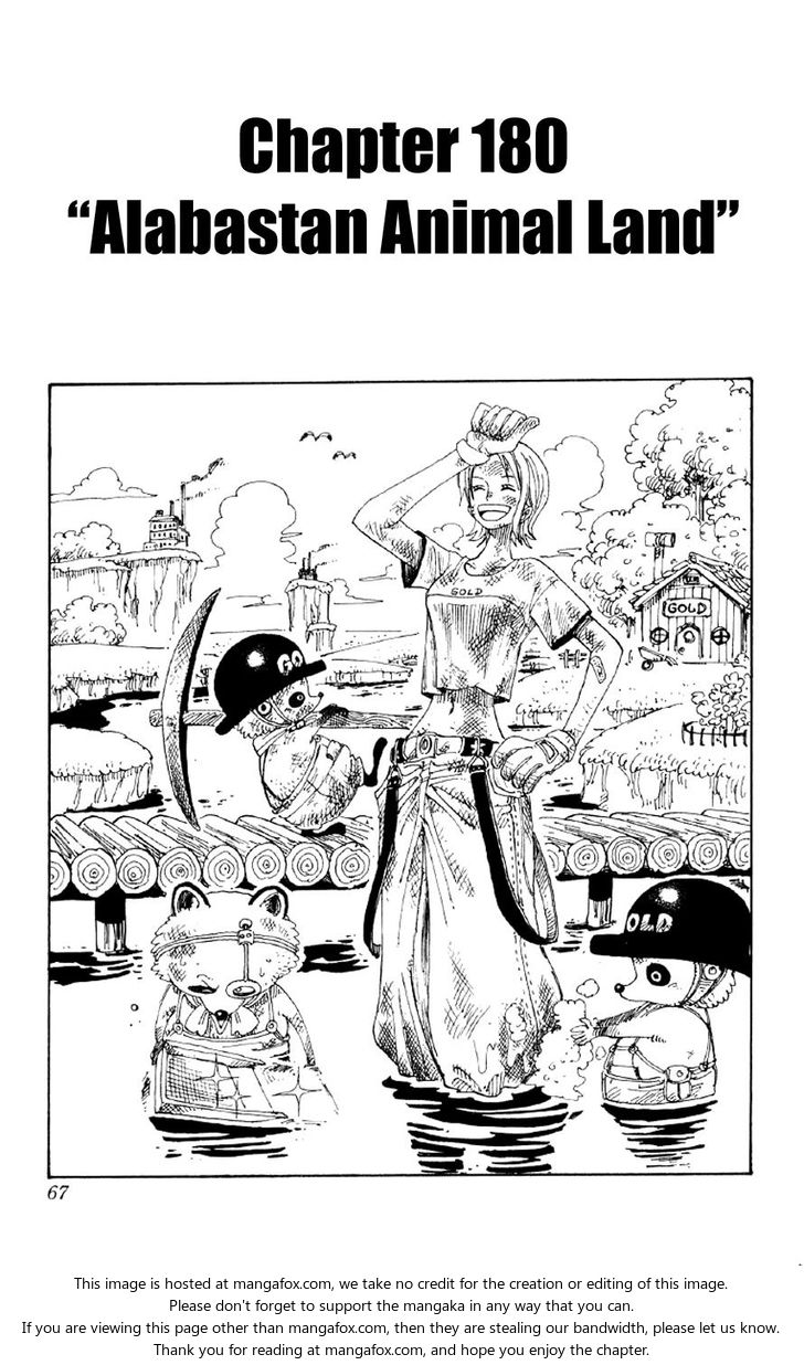 One Piece Vol.20 Chapter 180 page 1