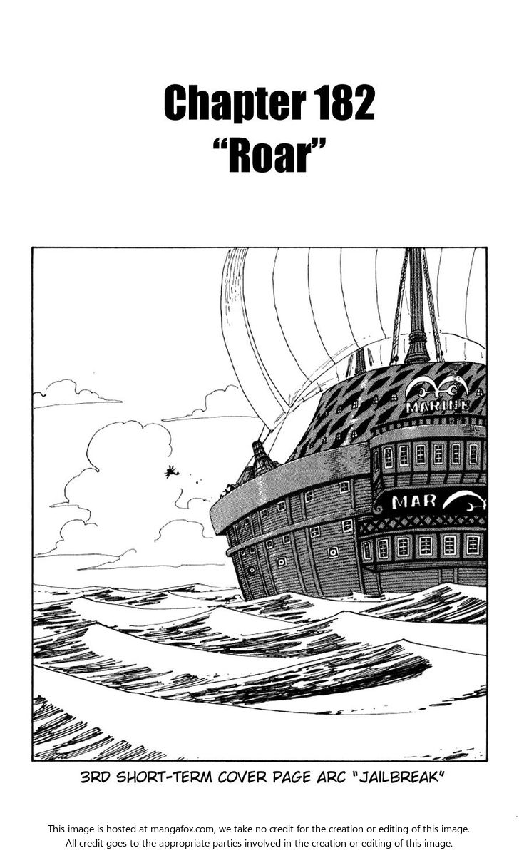 One Piece Vol.20 Chapter 182 page 1