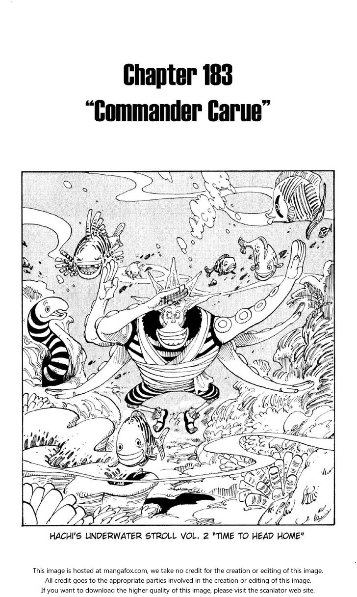One Piece Vol.20 Chapter 183 page 1
