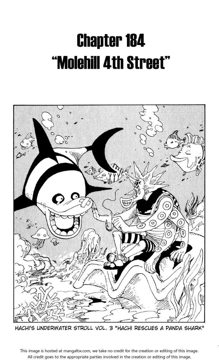 One Piece Vol.20 Chapter 184 page 1