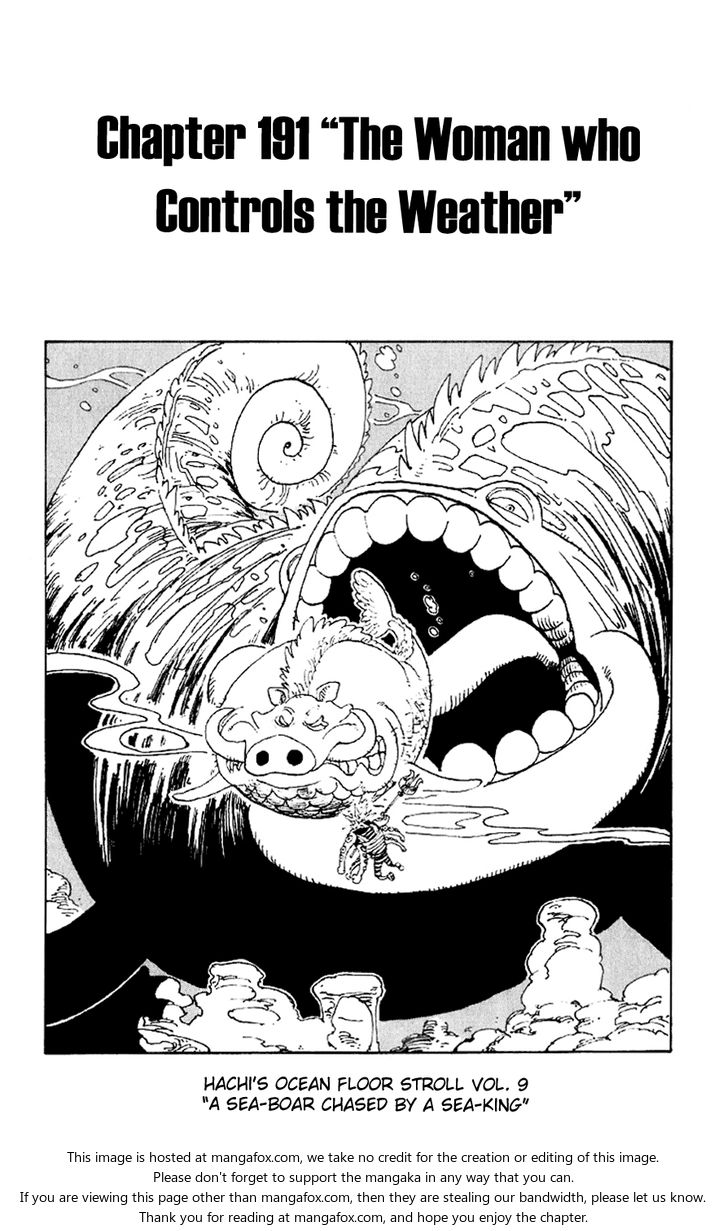 One Piece Vol.21 Chapter 191 page 1
