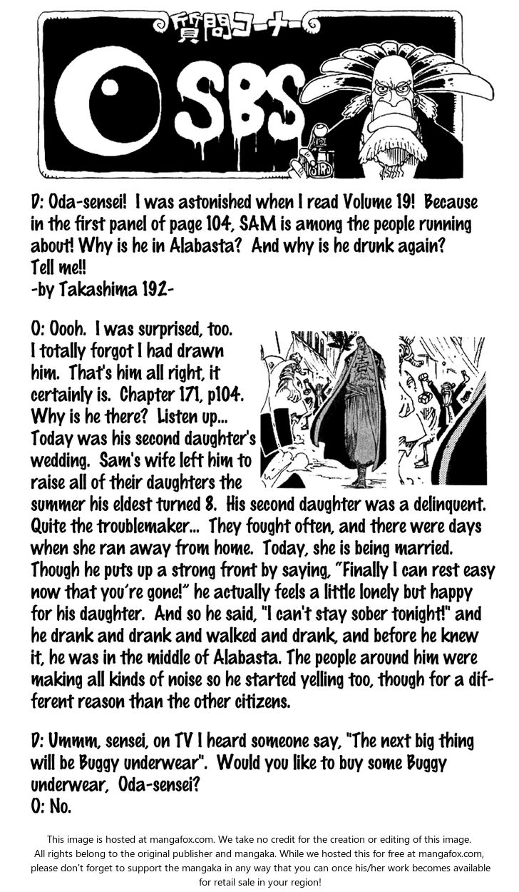 One Piece Vol.21 Chapter 191 page 20