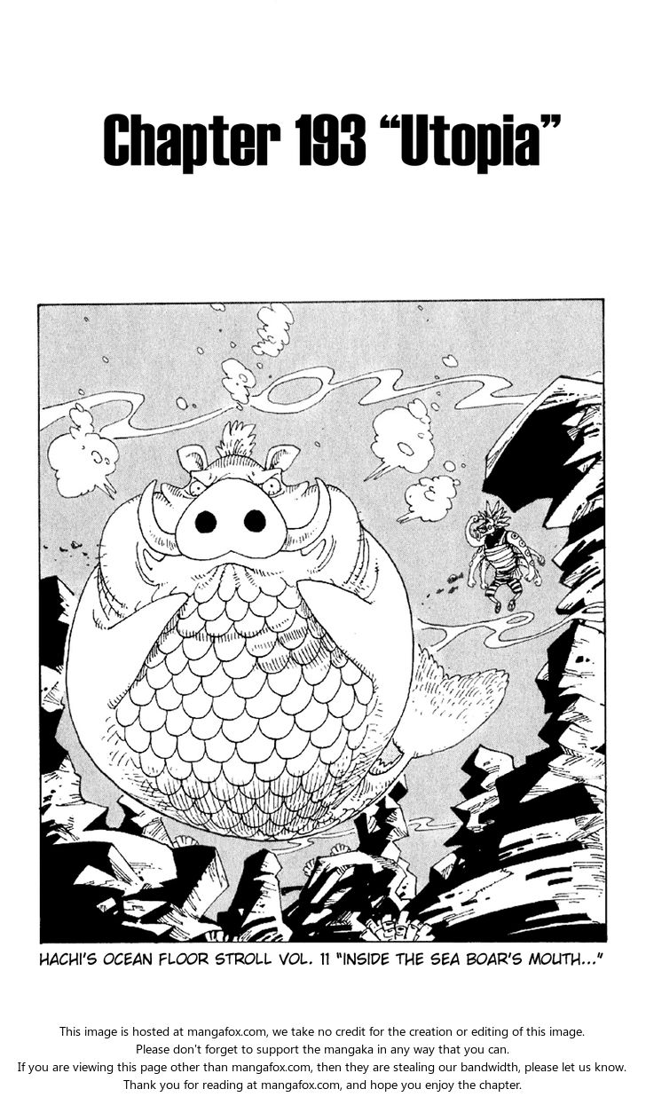 One Piece Vol.21 Chapter 193 page 1