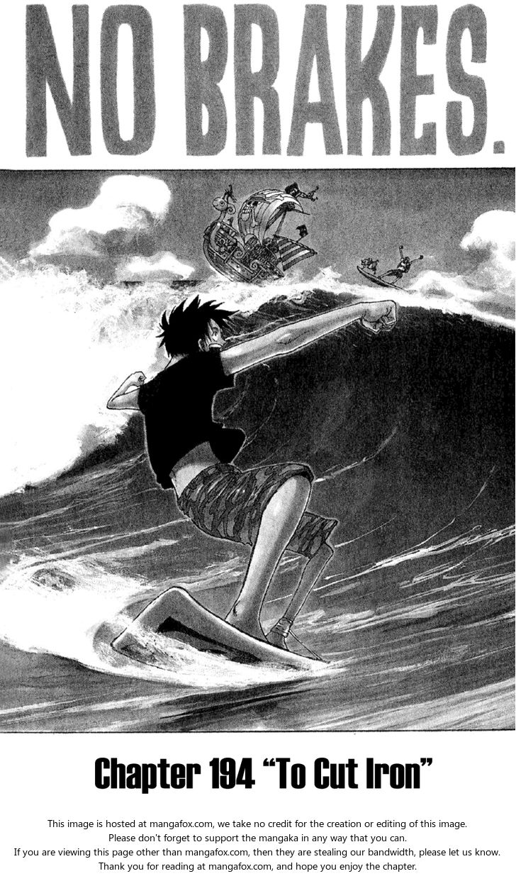 One Piece Vol.21 Chapter 194 page 1