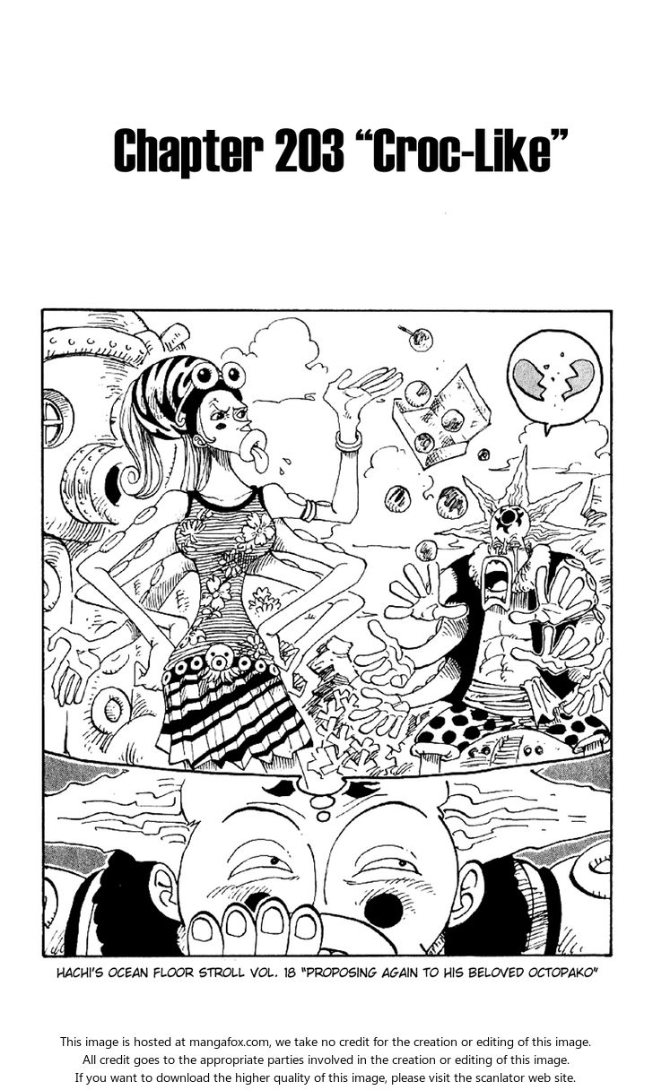 One Piece Vol.22 Chapter 203 page 1