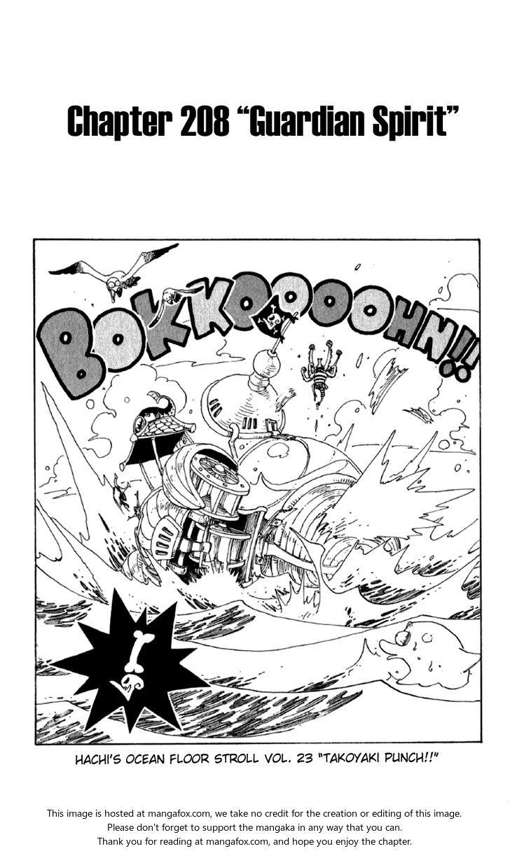 One Piece Vol.23 Chapter 208 page 1