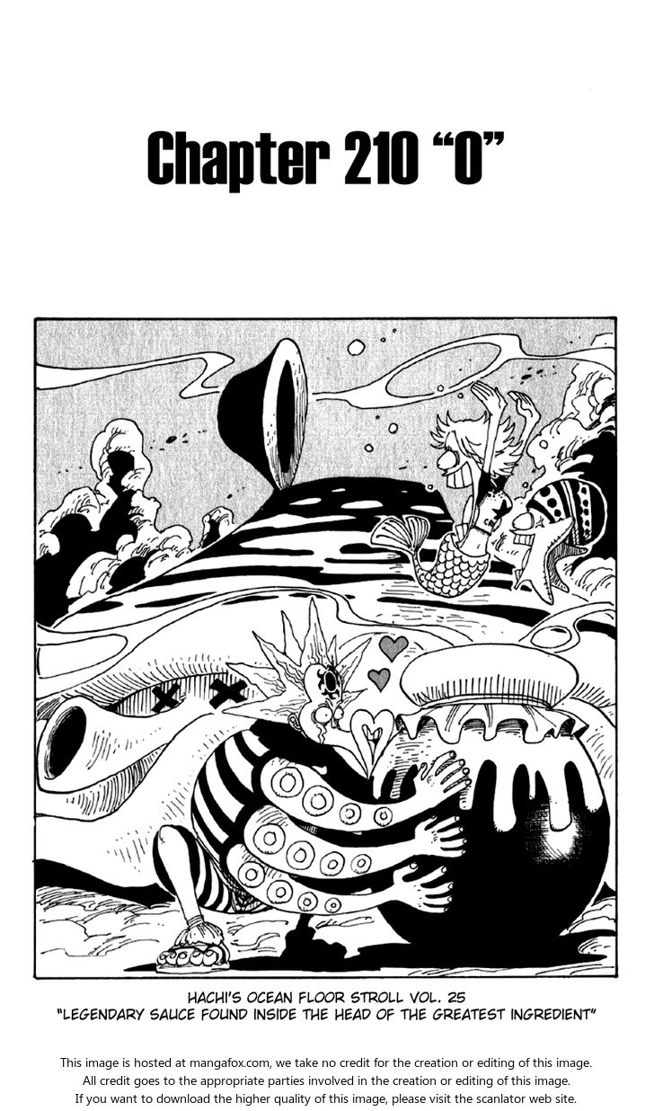 One Piece Vol.23 Chapter 210 page 1
