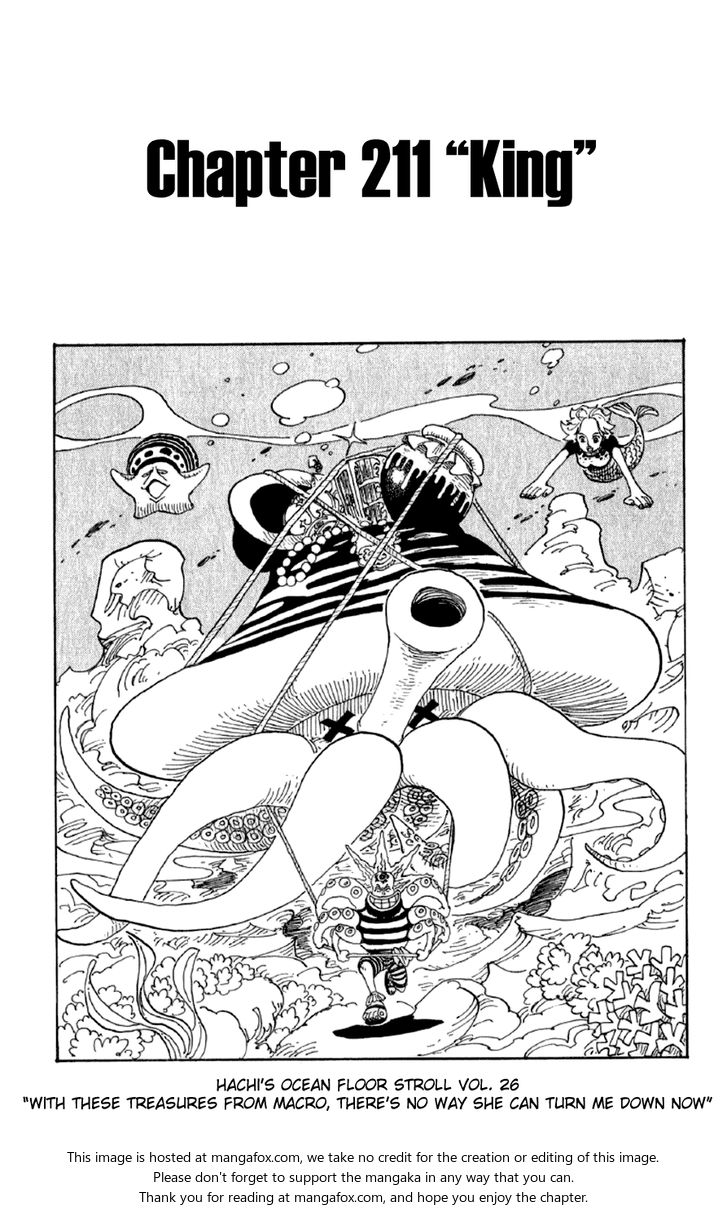 One Piece Vol.23 Chapter 211 page 1