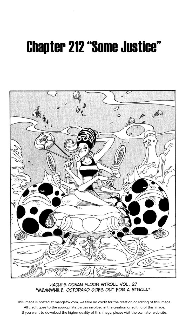 One Piece Vol.23 Chapter 212 page 1
