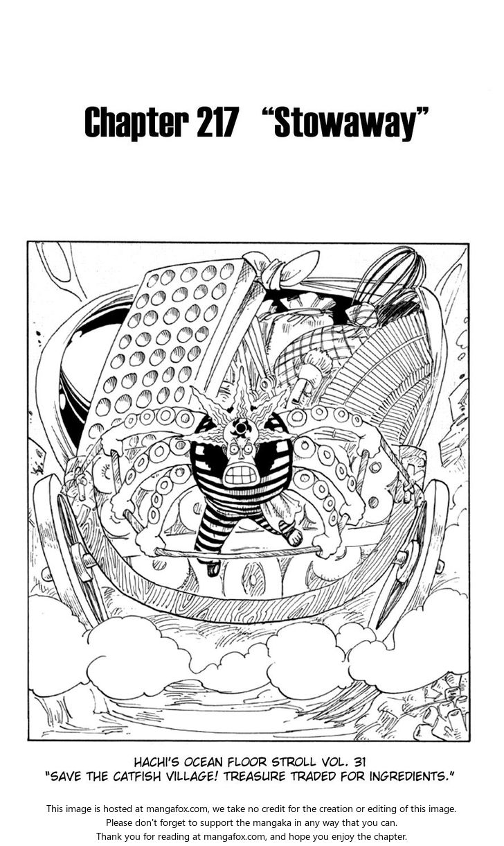 One Piece Vol.24 Chapter 217 page 7