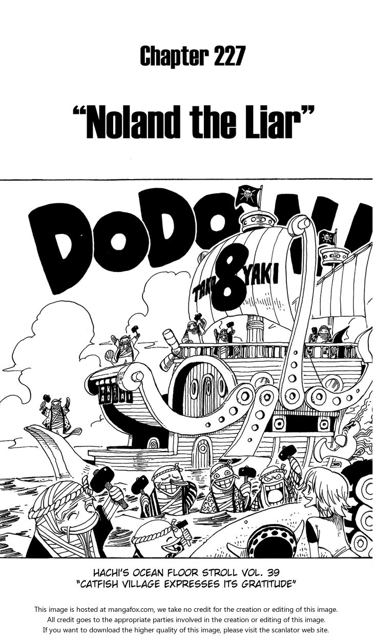 One Piece Vol.25 Chapter 227 page 6
