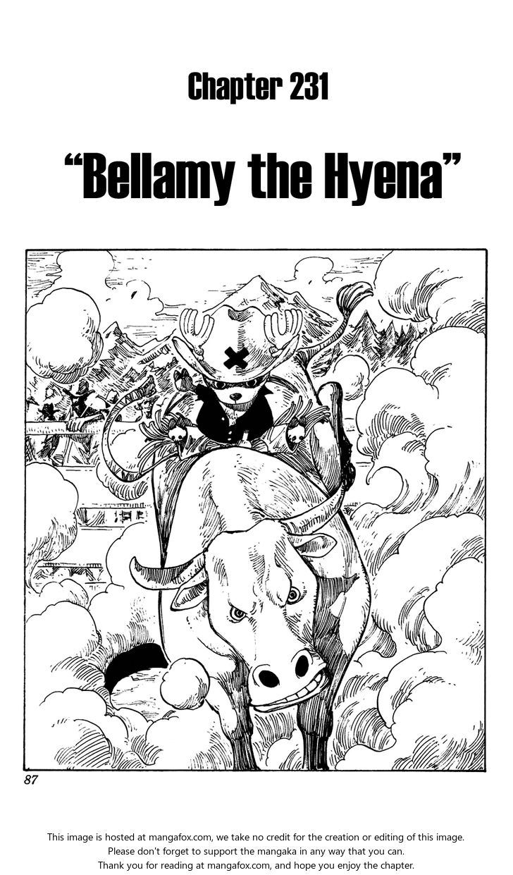 One Piece Vol.25 Chapter 231 page 1