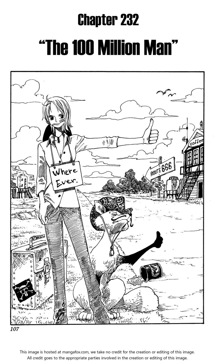 One Piece Vol.25 Chapter 232 page 1
