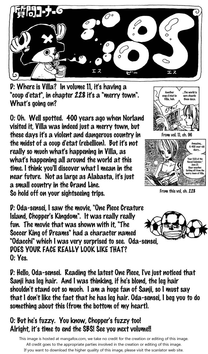 One Piece Vol.25 Chapter 234 page 18