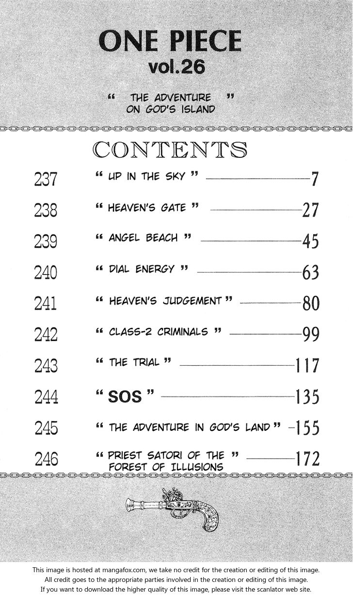 One Piece Vol.26 Chapter 237 page 5