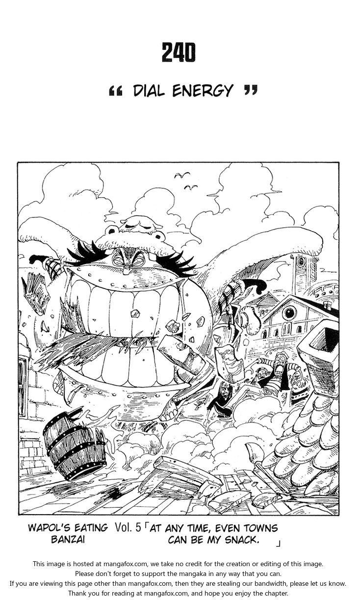 One Piece Vol.26 Chapter 240 page 1