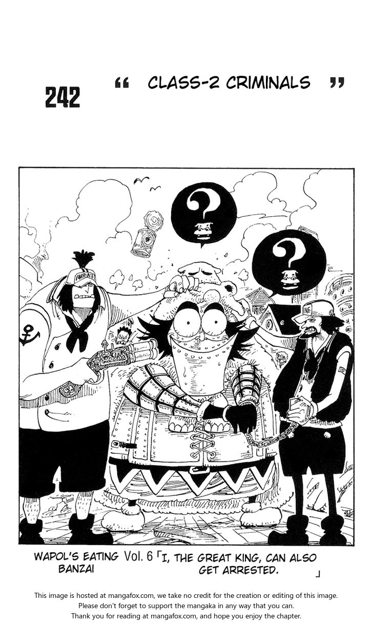 One Piece Vol.26 Chapter 242 page 1