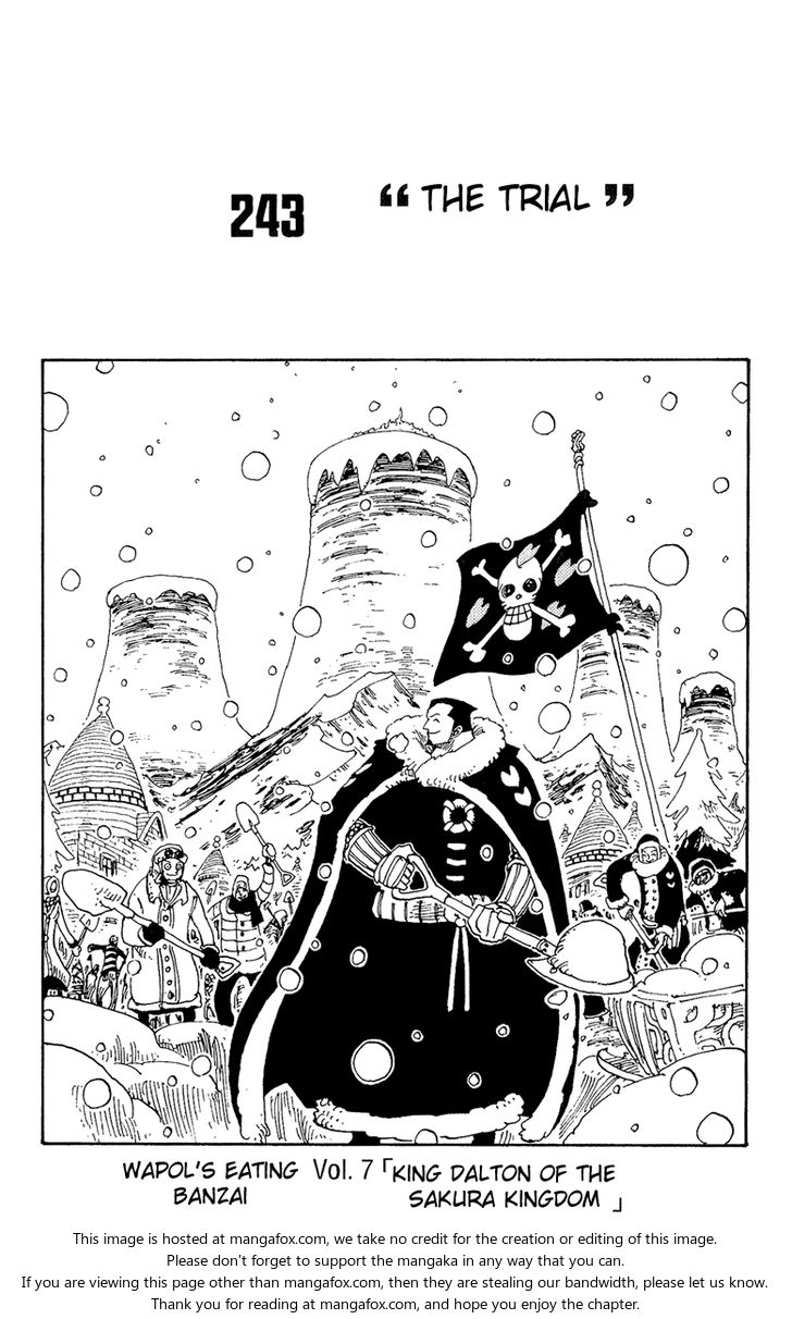 One Piece Vol.26 Chapter 243 page 1