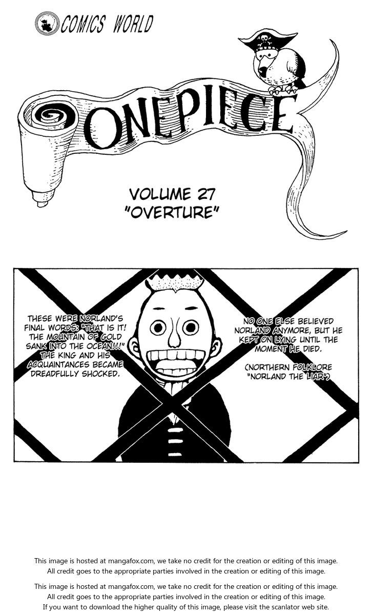 One Piece Vol.27 Chapter 247 page 2