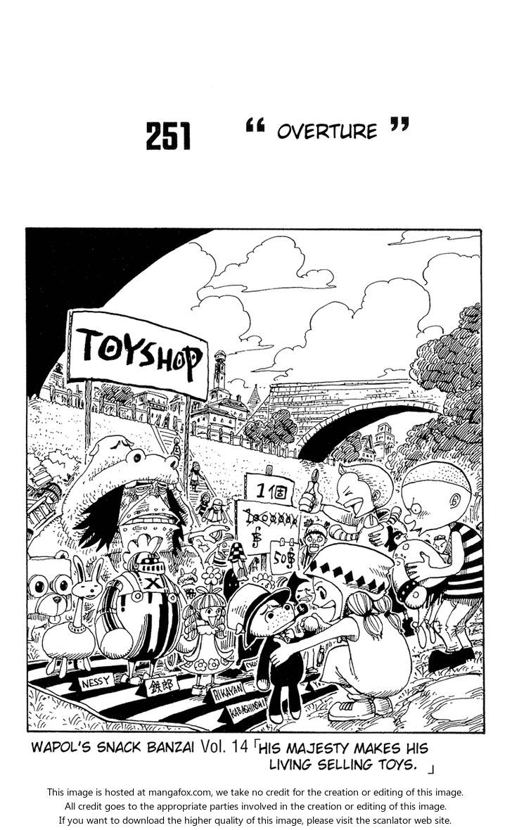 One Piece Vol.27 Chapter 251 page 1