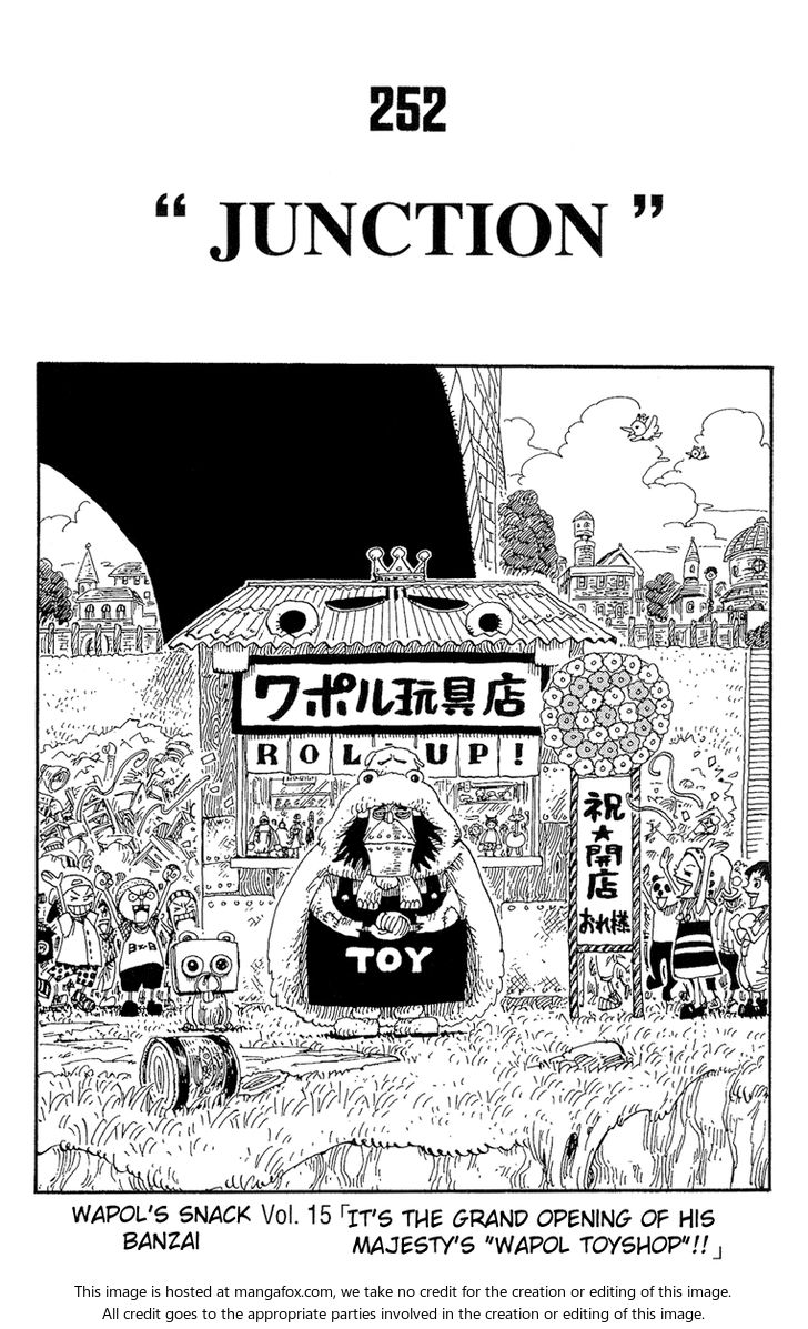 One Piece Vol.27 Chapter 252 page 1