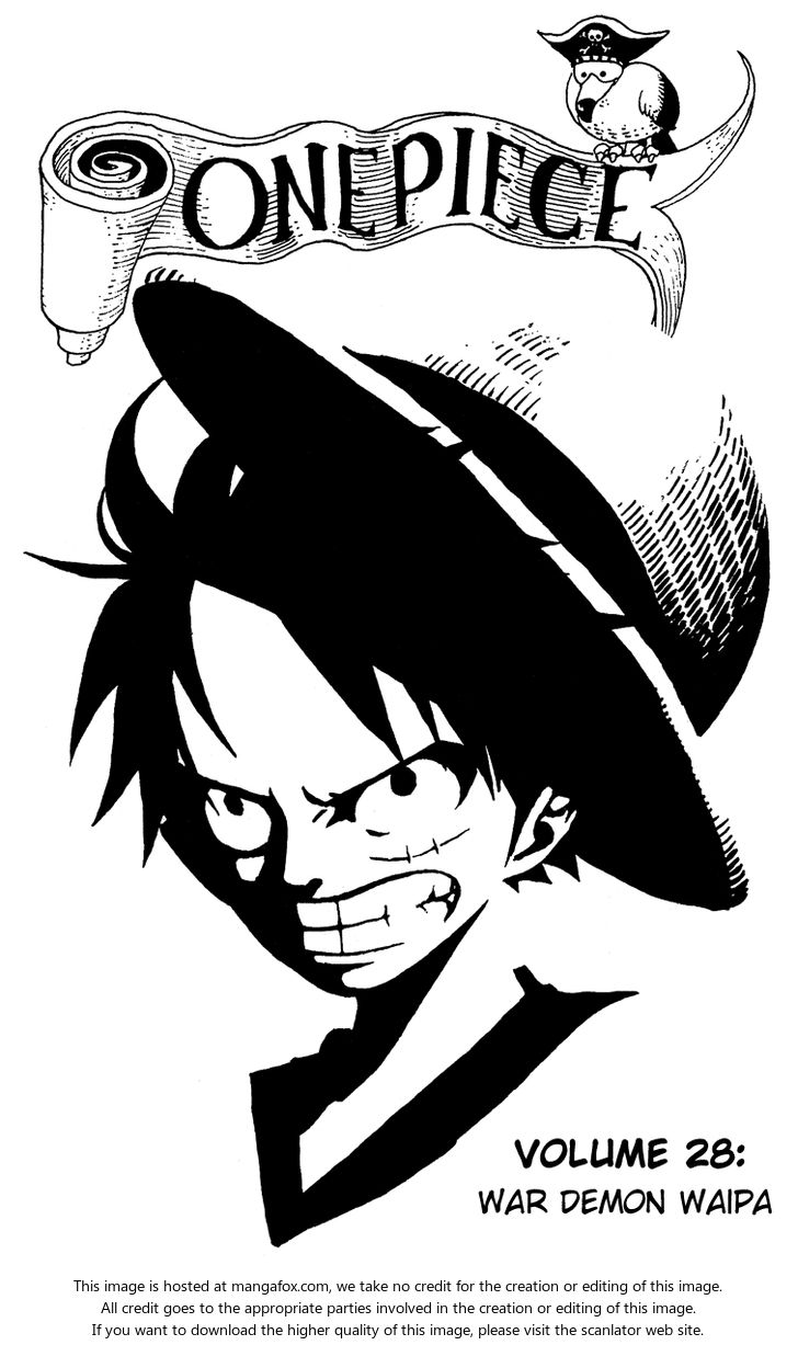 One Piece Vol.28 Chapter 256 page 3