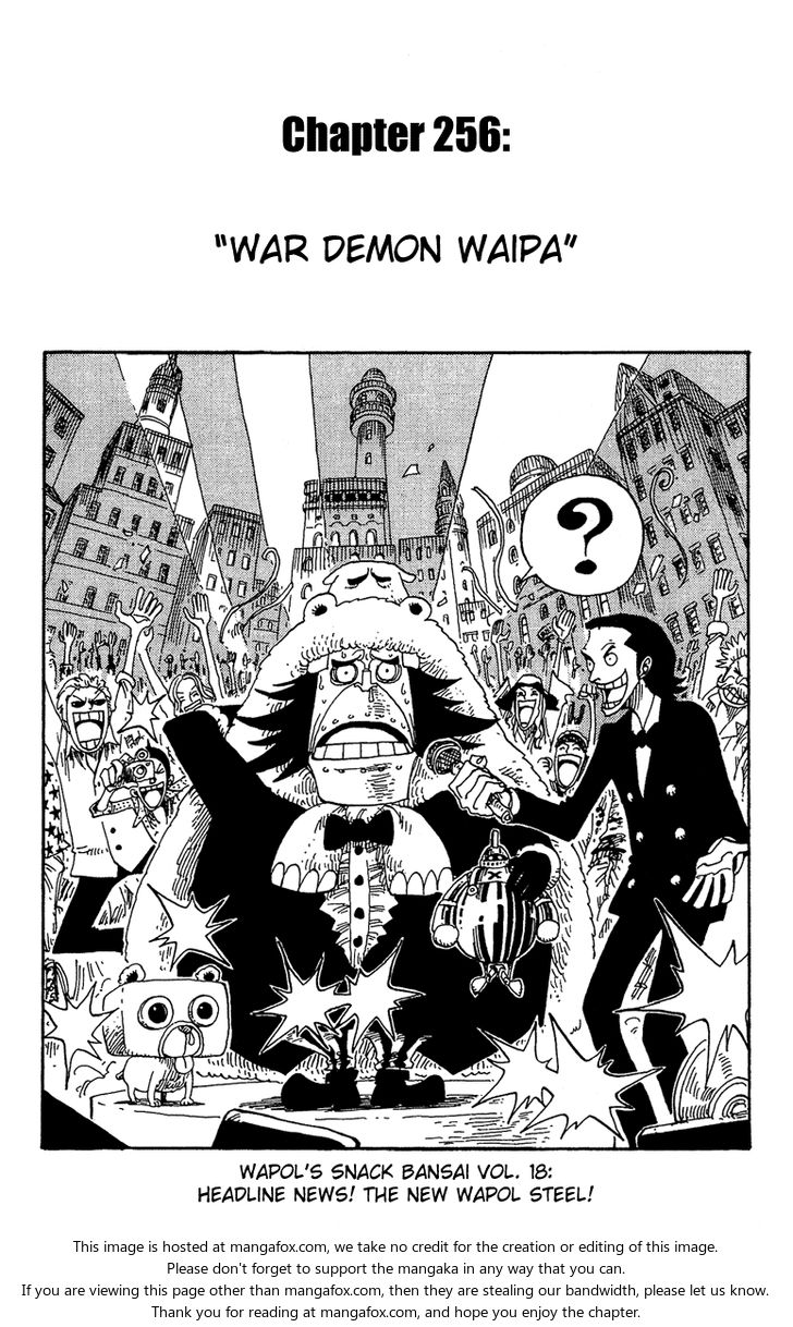 One Piece Vol.28 Chapter 256 page 6