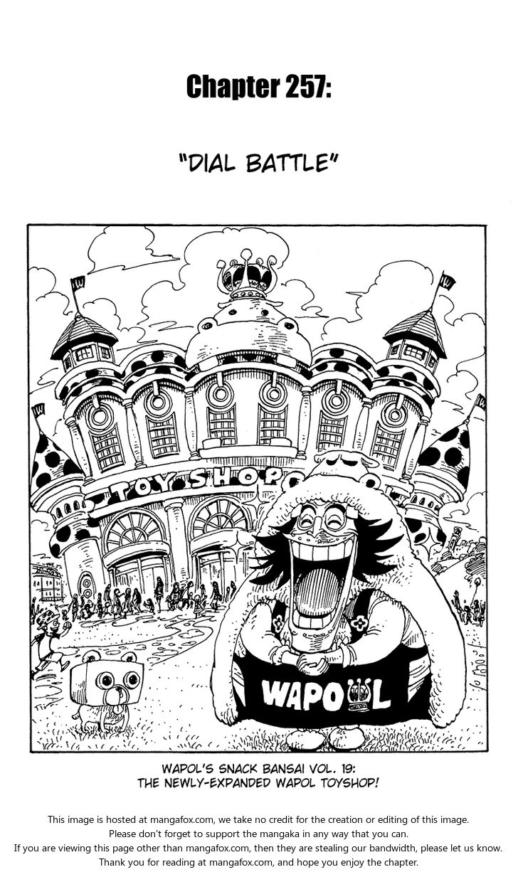 One Piece Vol.28 Chapter 257 page 1
