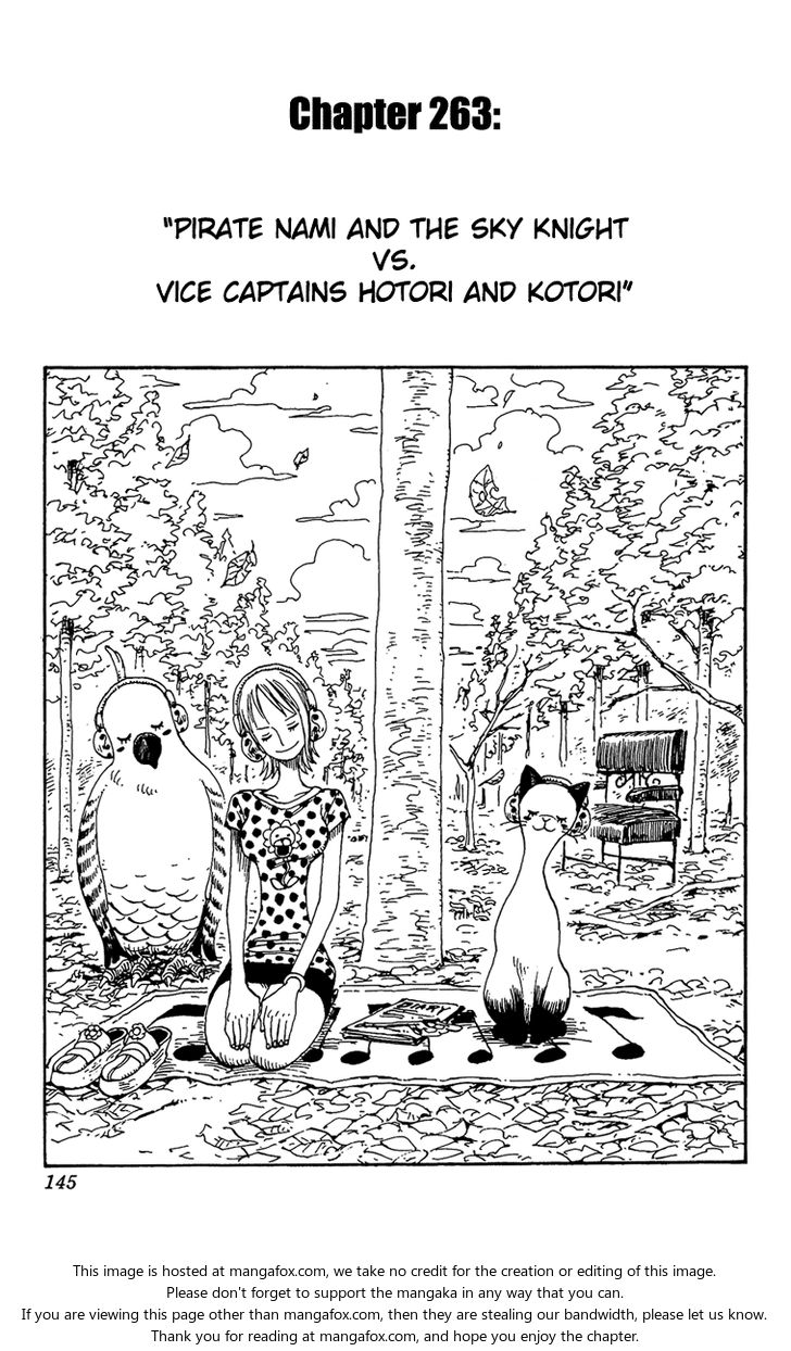 One Piece Vol.28 Chapter 263 page 1