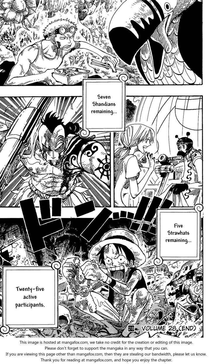 One Piece Vol.28 Chapter 264 page 19
