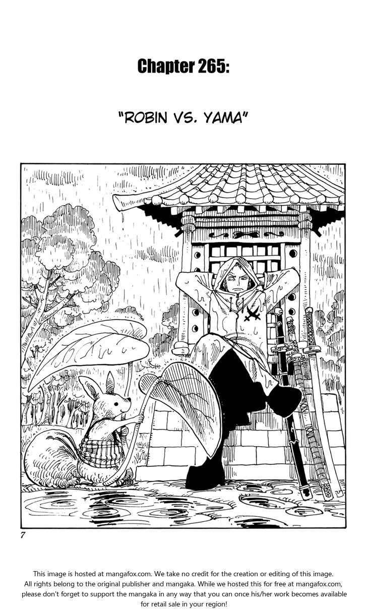 One Piece Vol.29 Chapter 265 page 6
