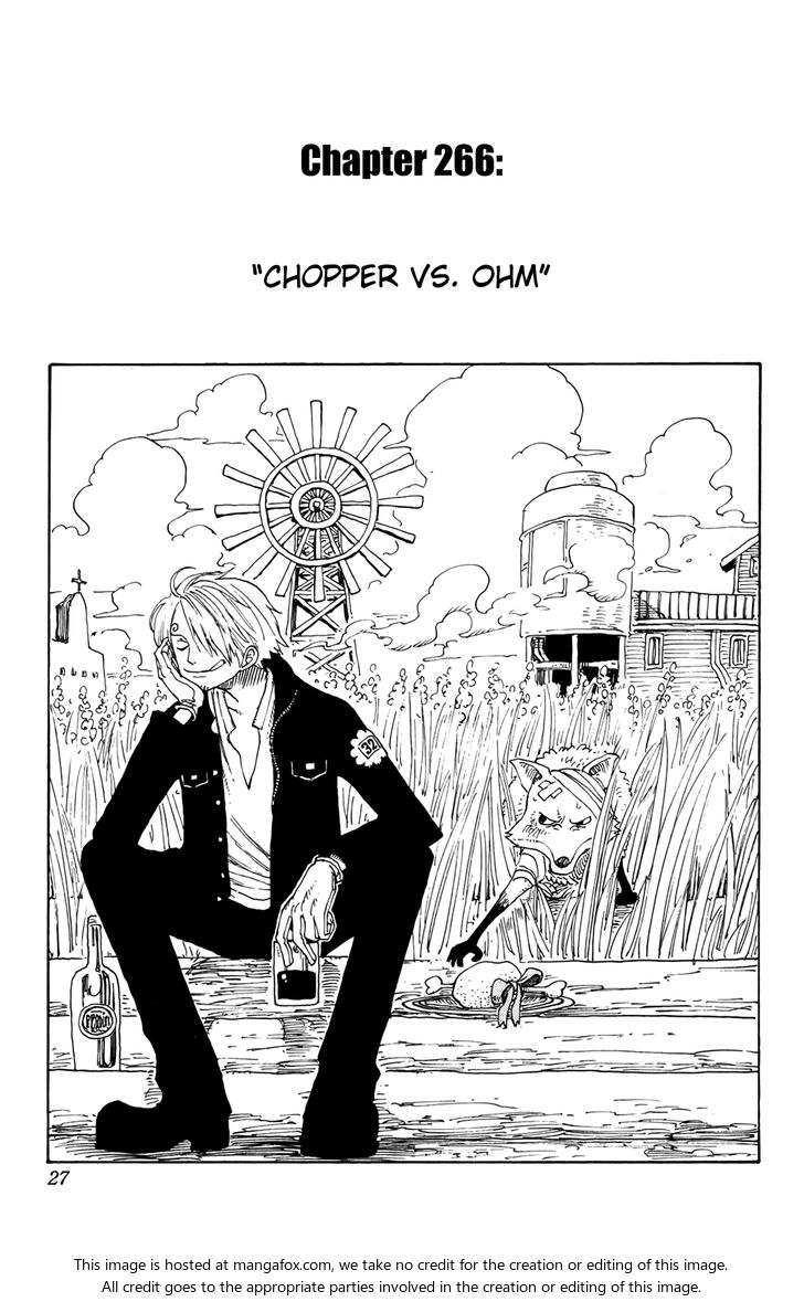 One Piece Vol.29 Chapter 266 page 1