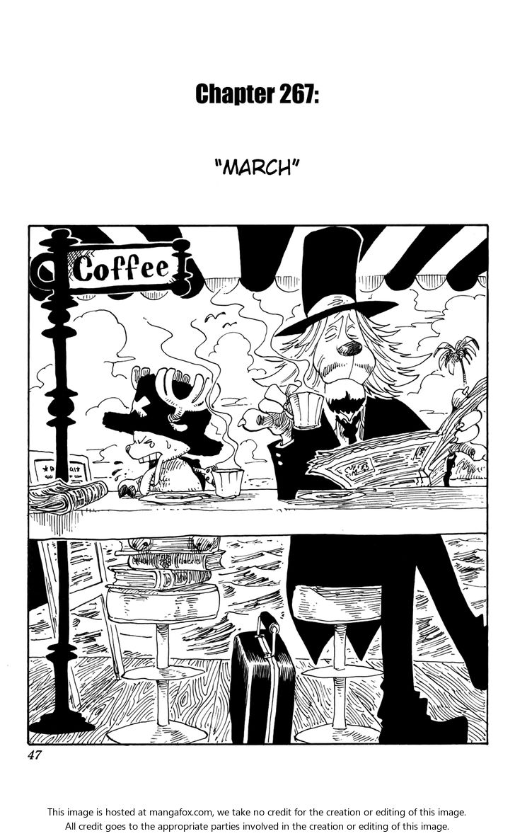One Piece Vol.29 Chapter 267 page 1