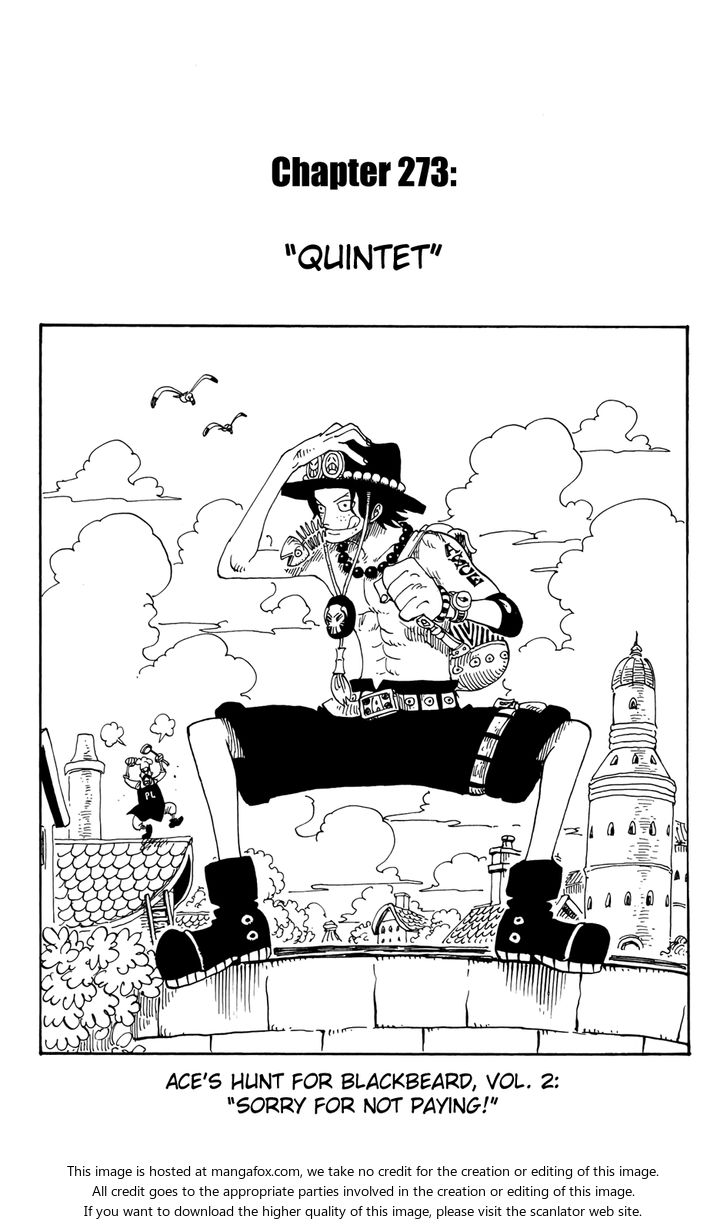 One Piece Vol.29 Chapter 273 page 1