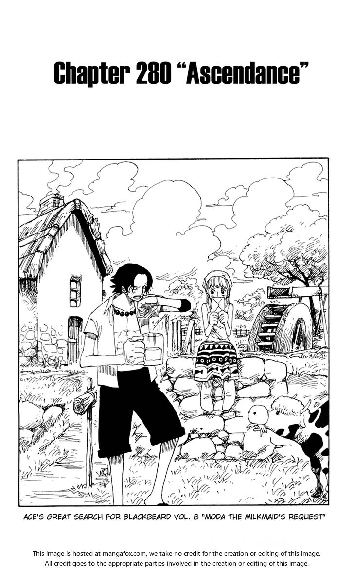 One Piece Vol.30 Chapter 280 page 1