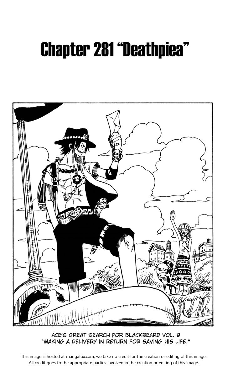 One Piece Vol.30 Chapter 281 page 1
