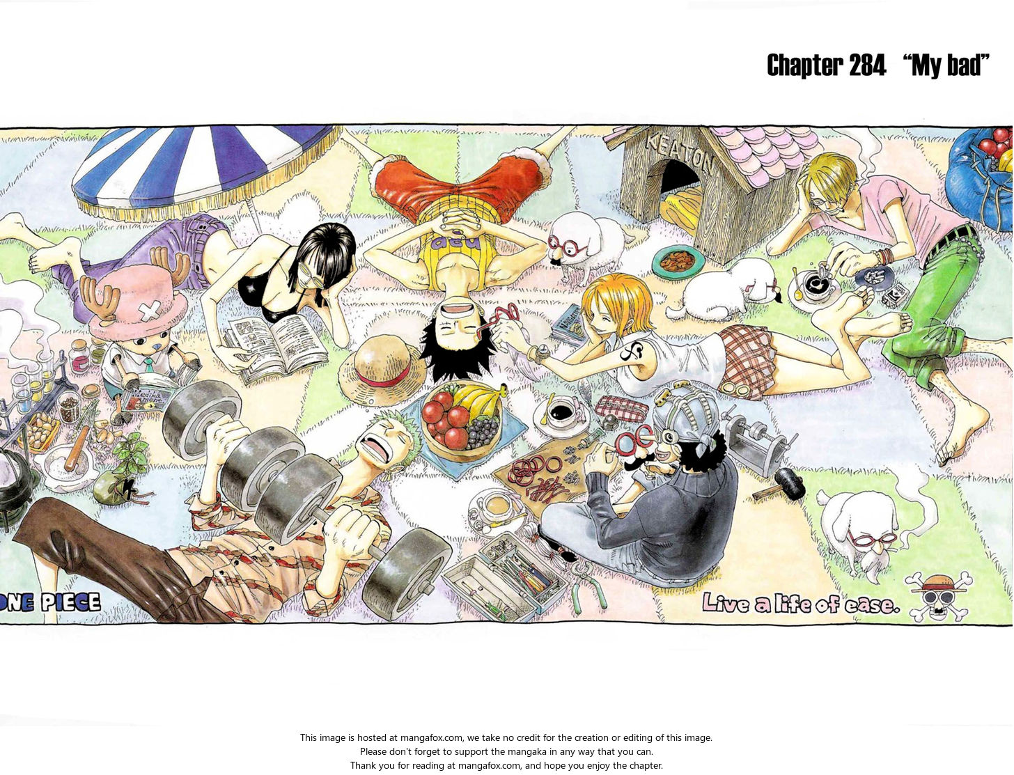 One Piece Vol.30 Chapter 284 page 1