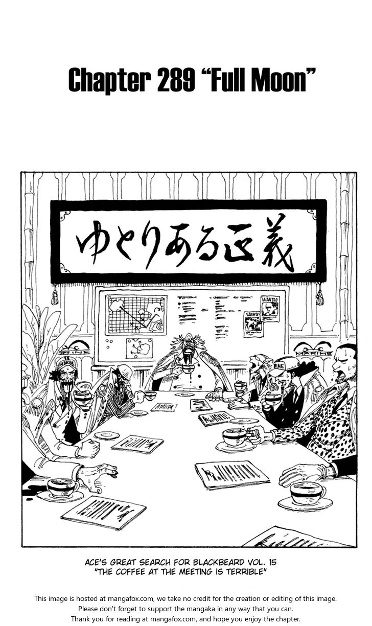 One Piece Vol.31 Chapter 289 page 1