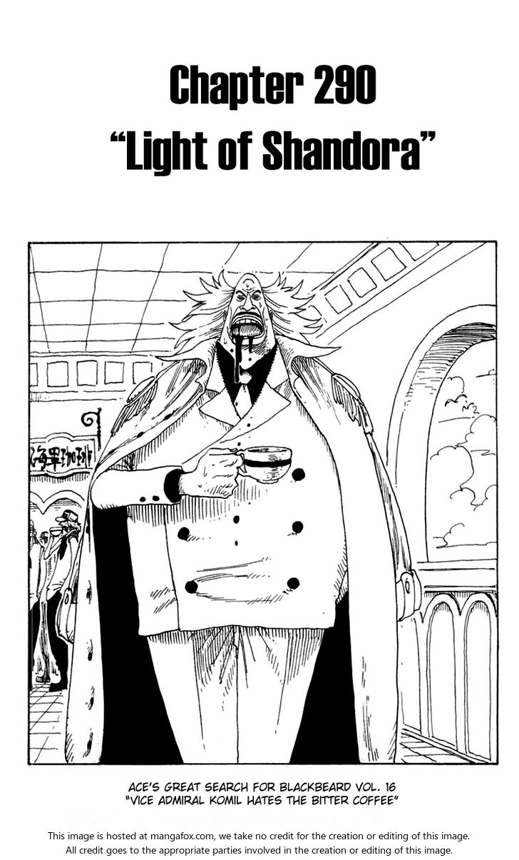 One Piece Vol.31 Chapter 290 page 1