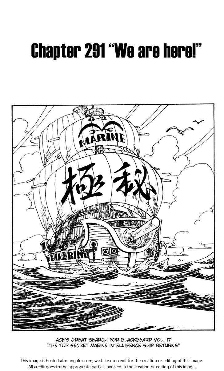 One Piece Vol.31 Chapter 291 page 1