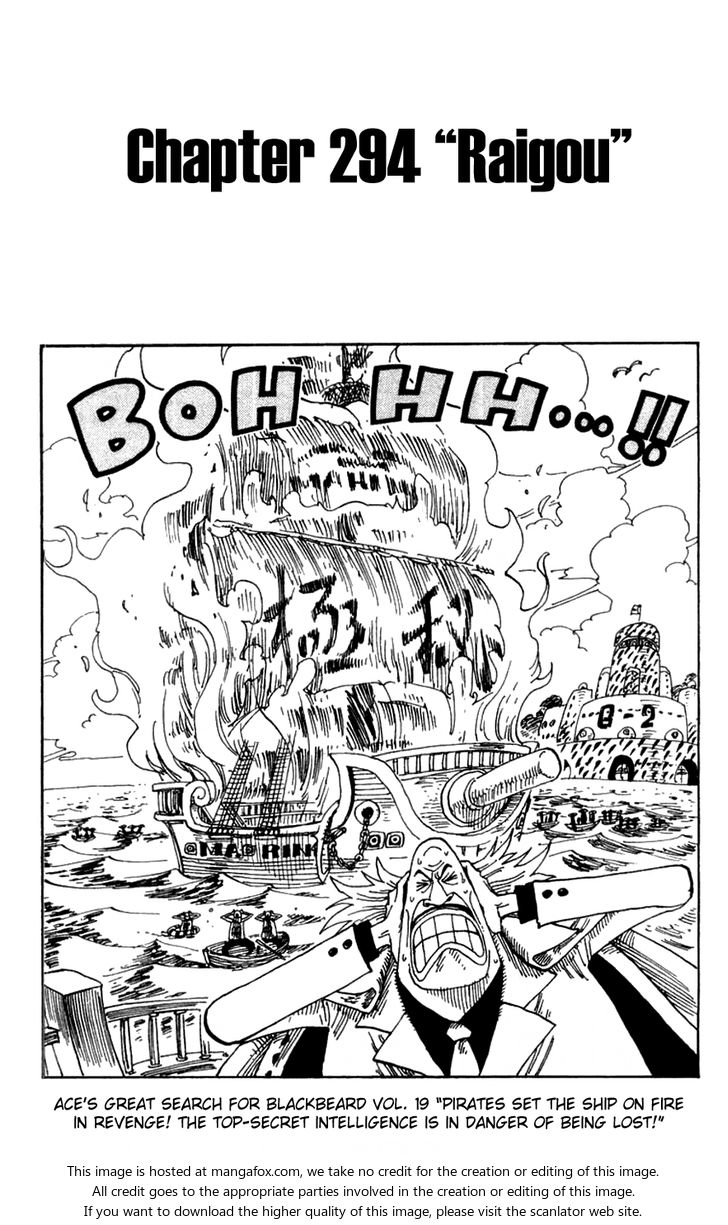 One Piece Vol.31 Chapter 294 page 1
