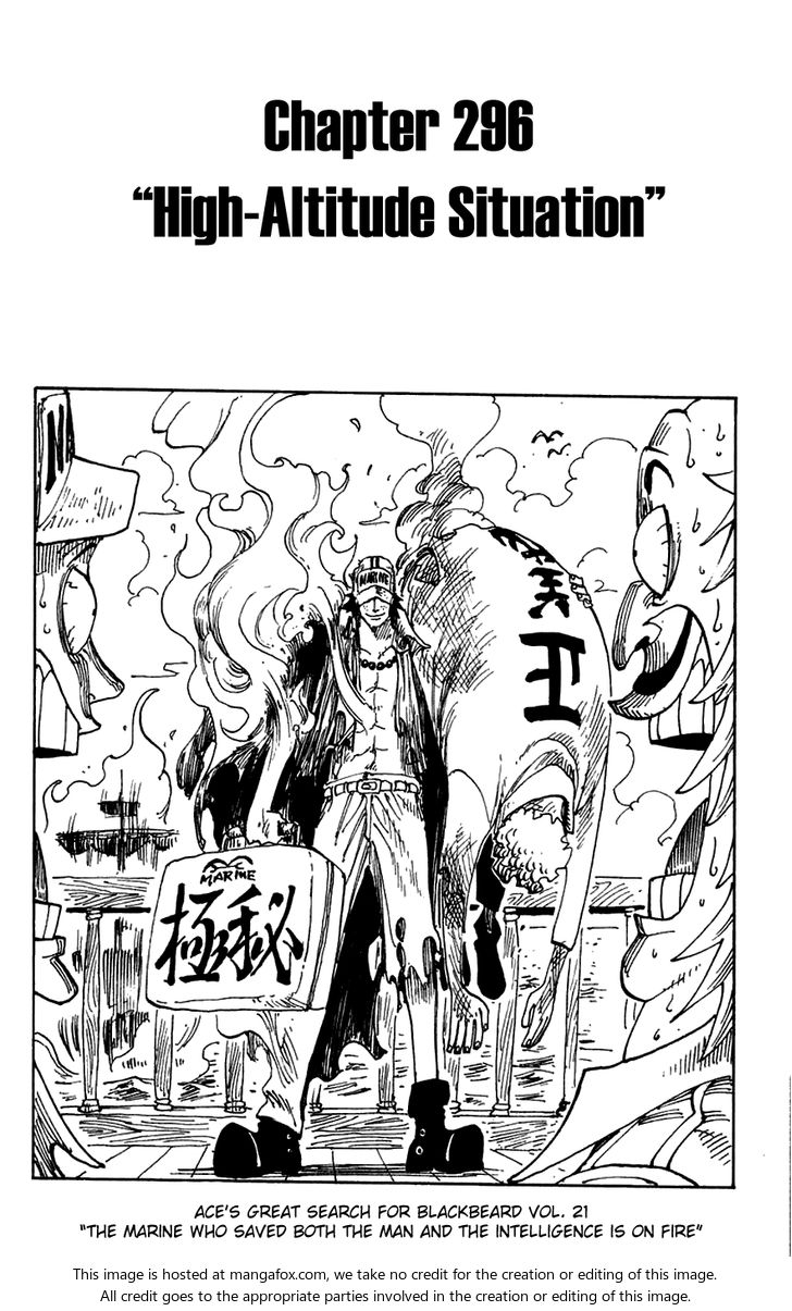 One Piece Vol.32 Chapter 296 page 8