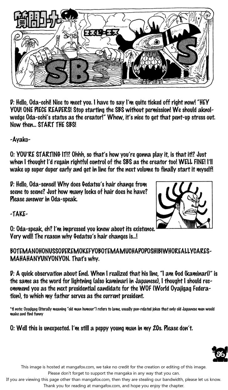One Piece Vol.32 Chapter 299 page 17