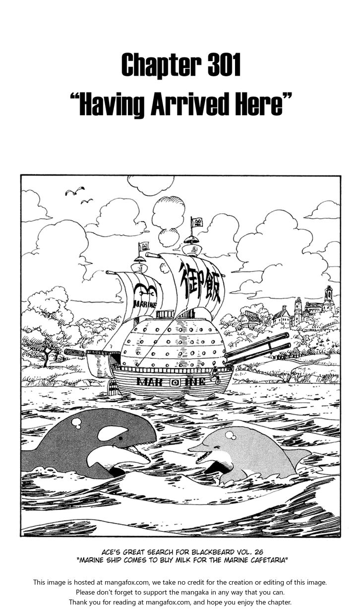 One Piece Vol.32 Chapter 301 page 1