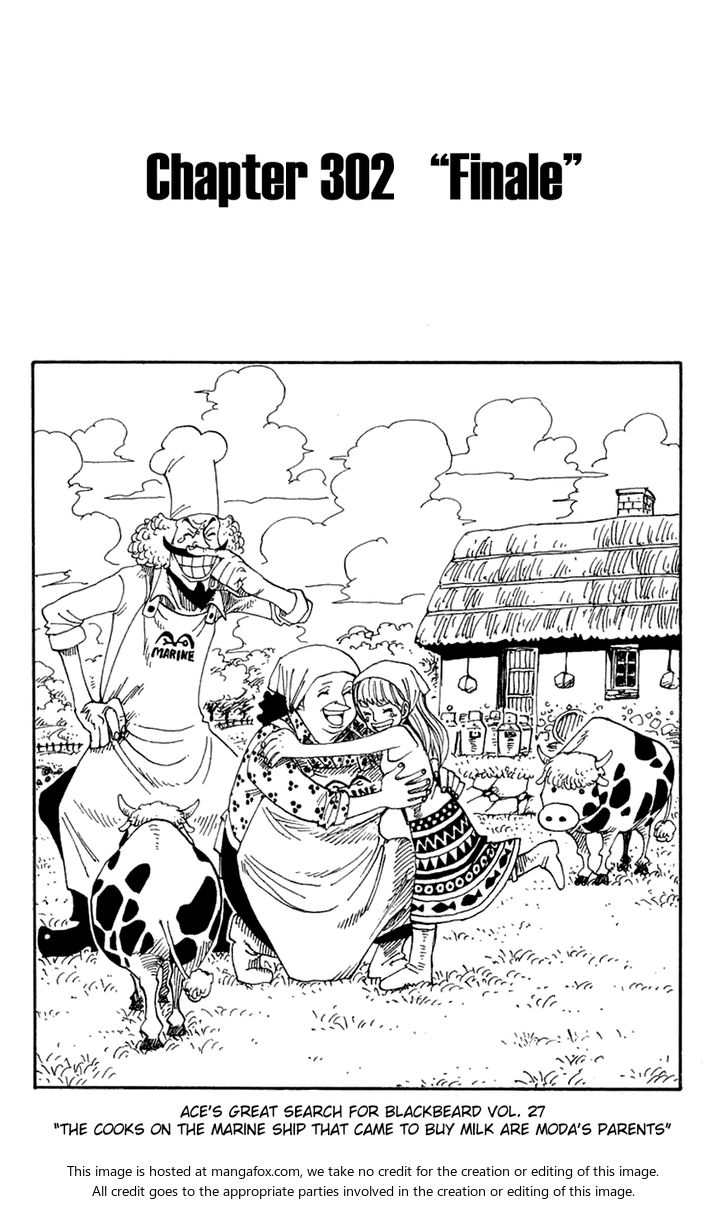 One Piece Vol.32 Chapter 302 page 1
